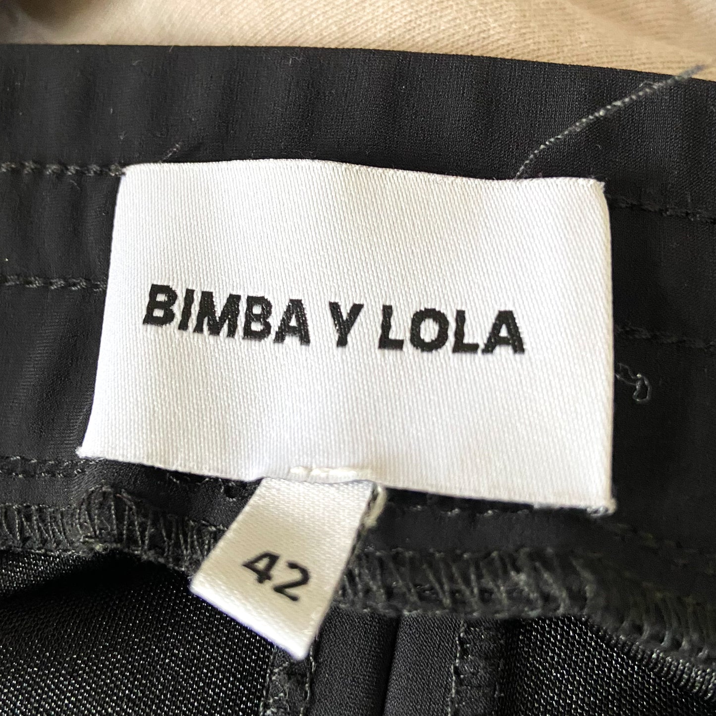 Modern back slit skirt