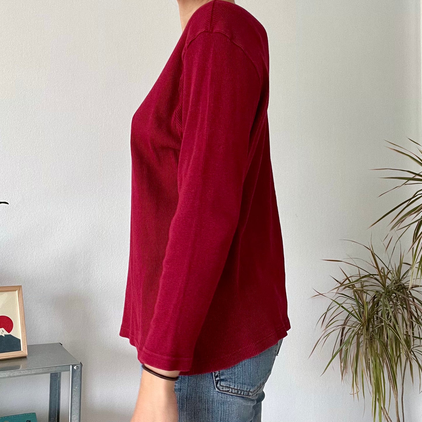Harley Davidson burgundy top- Size XXL