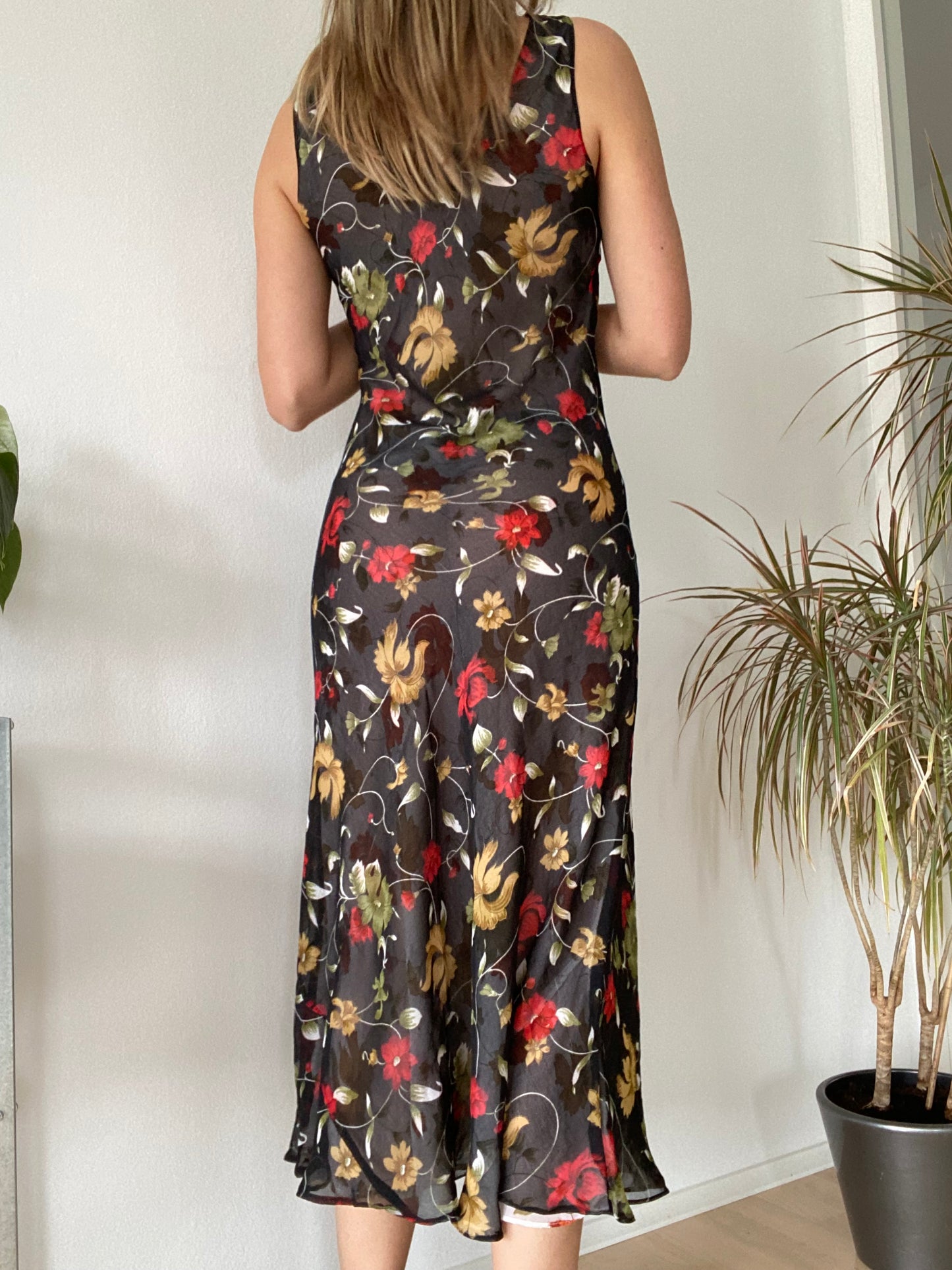 Reversible black and white dress-Size M