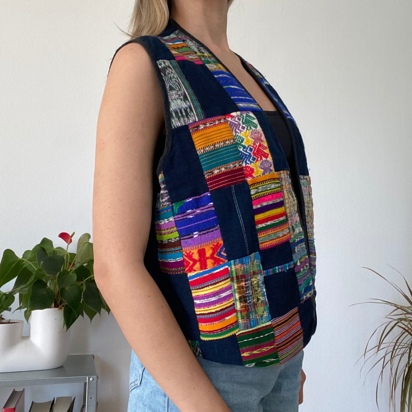 Patchwork vest
