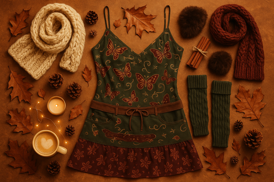 Layering Dresses for Winter: How to Stay Cozy, Chic, and Vintage