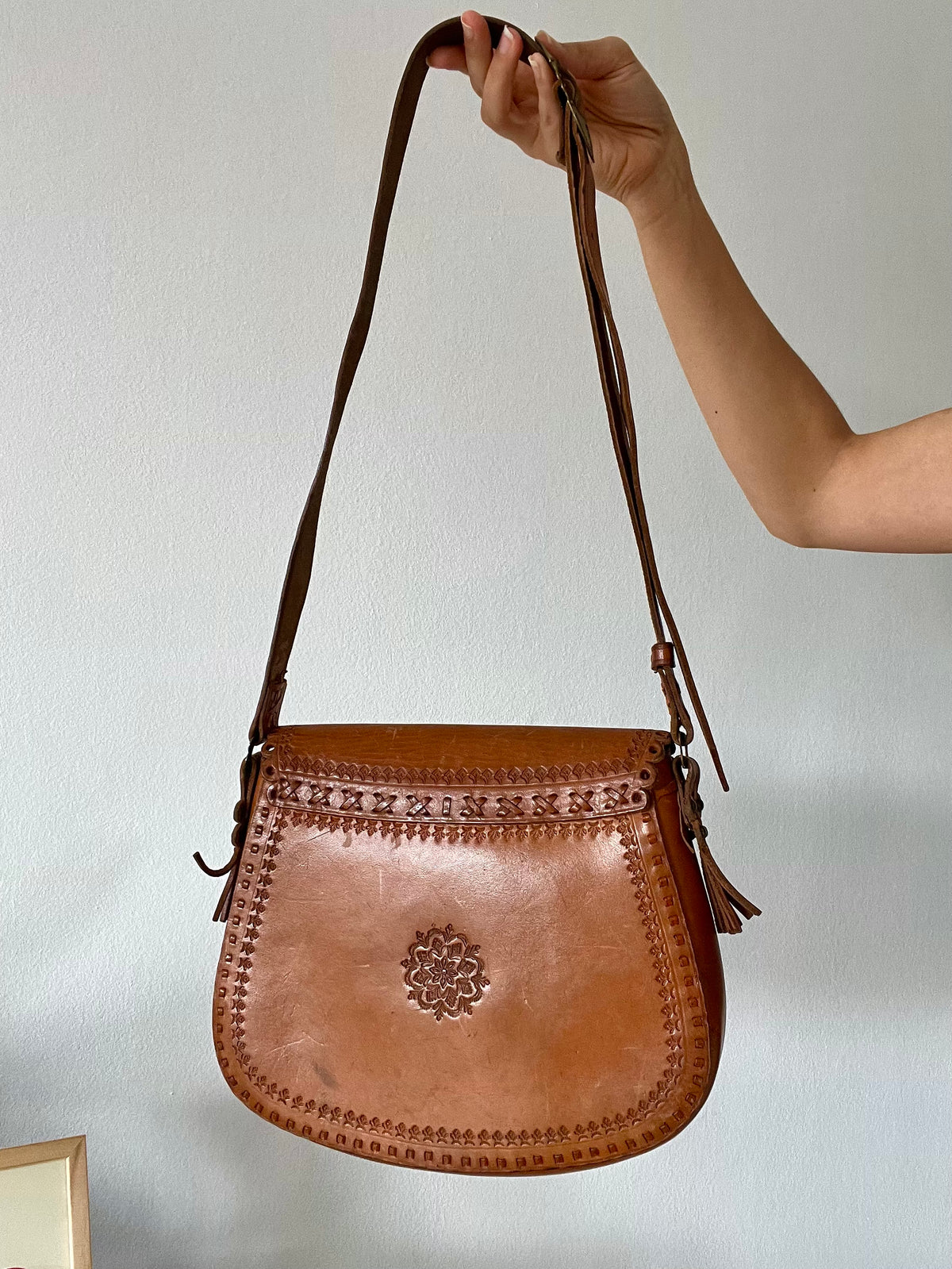Boho crossbody bag