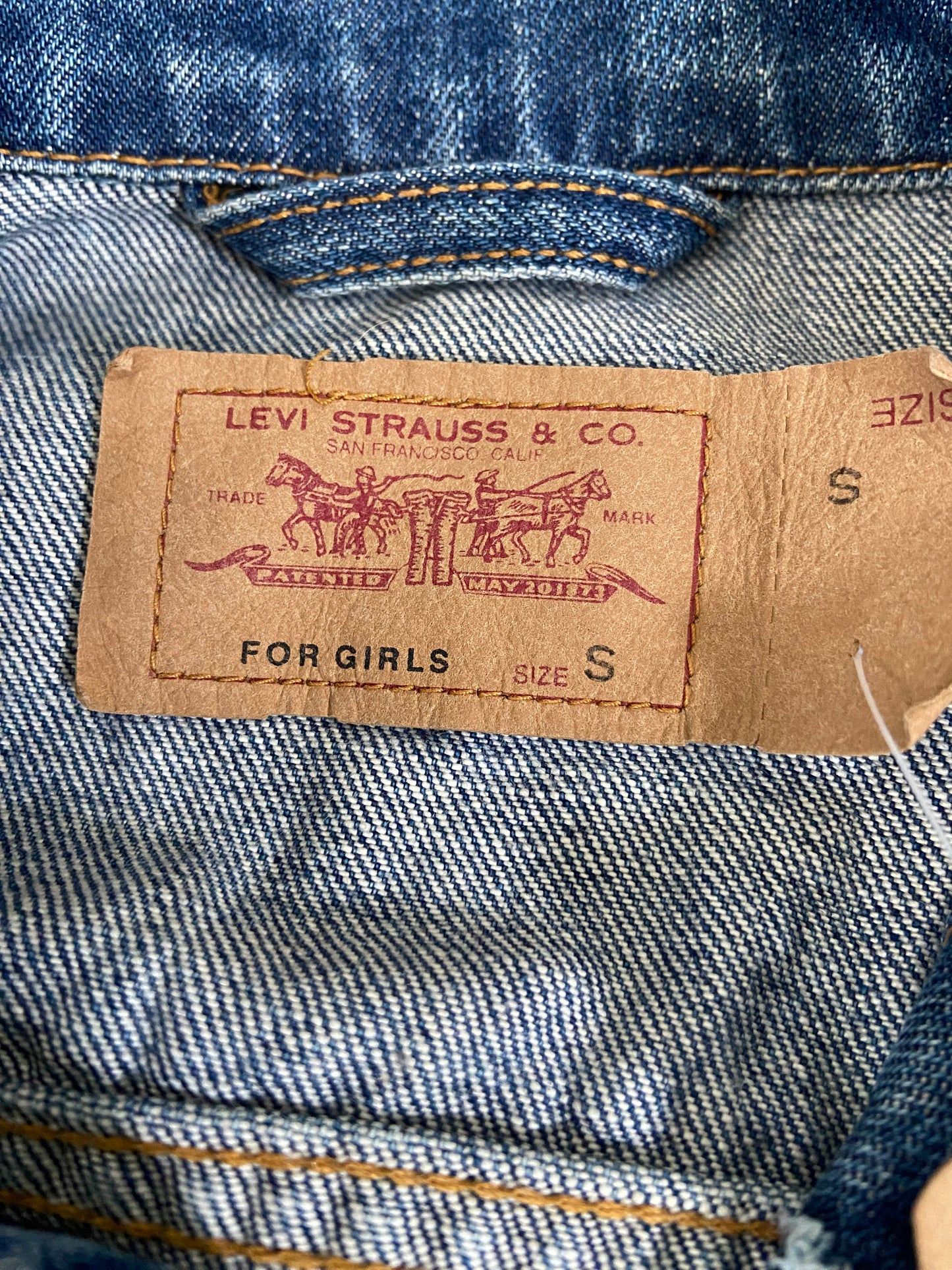 Levi’s jeans jacket size S