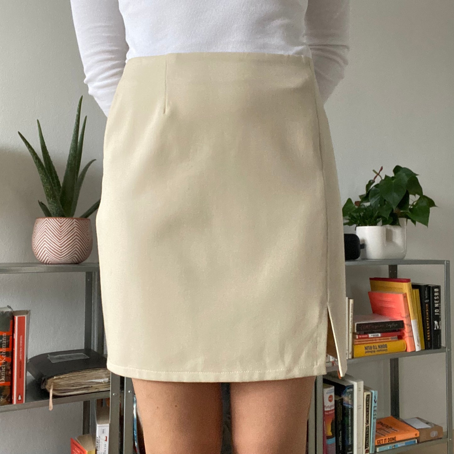 Mini butter yellow pencil skirt Sinéquanone-Size XS