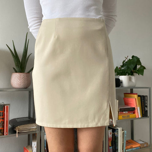 Mini butter yellow pencil skirt Sinéquanone-Size XS