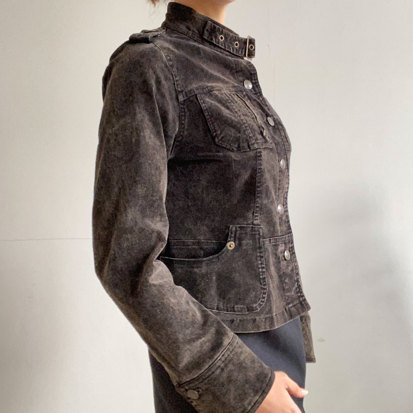 Dark curdoroy jacket