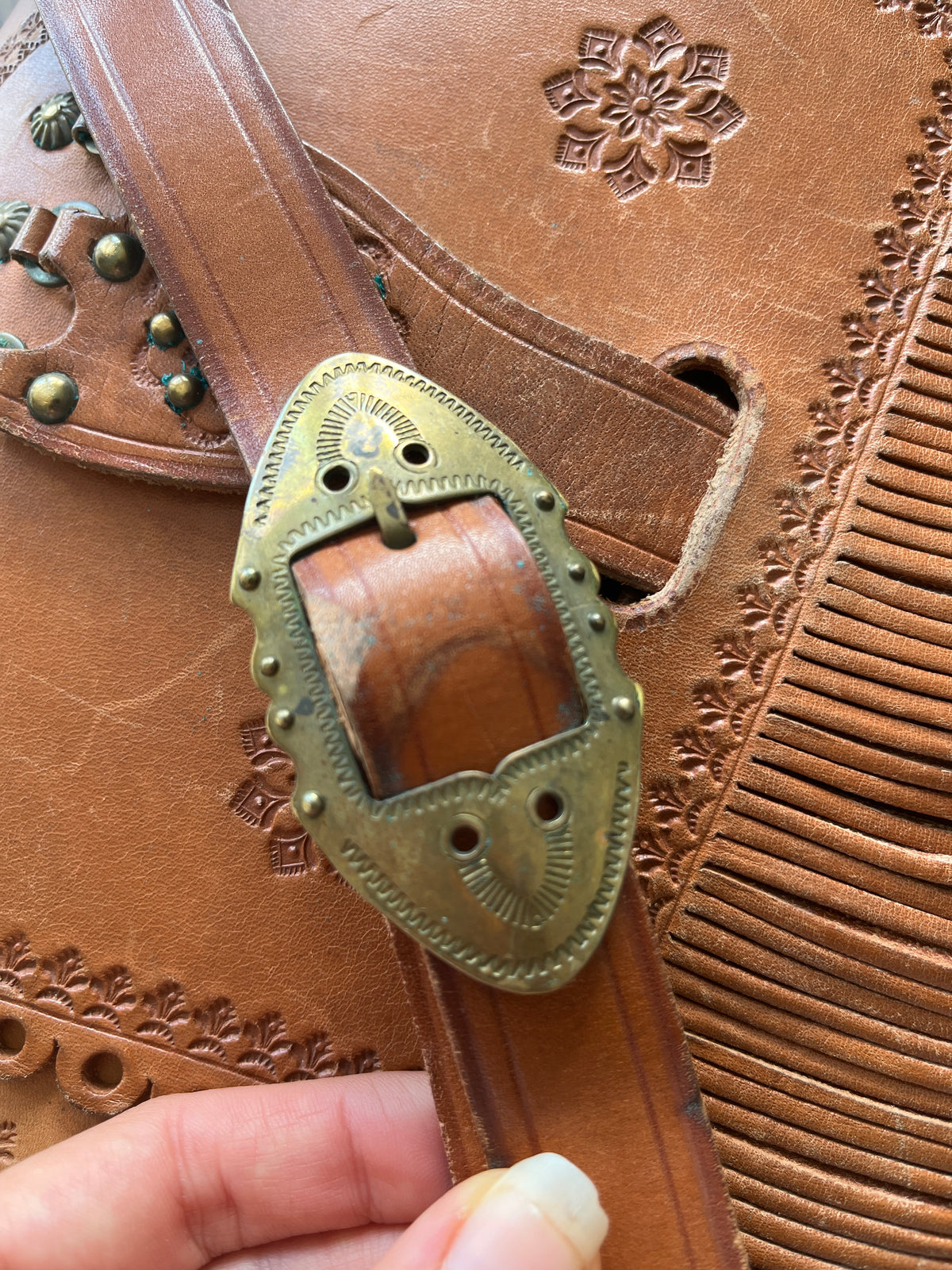 Boho crossbody bag