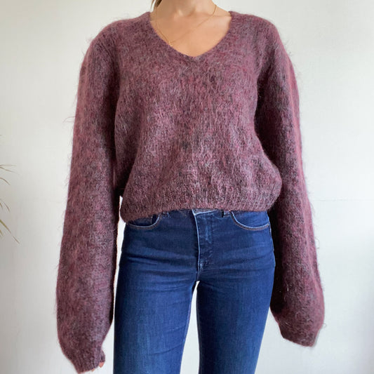 Purple pullover