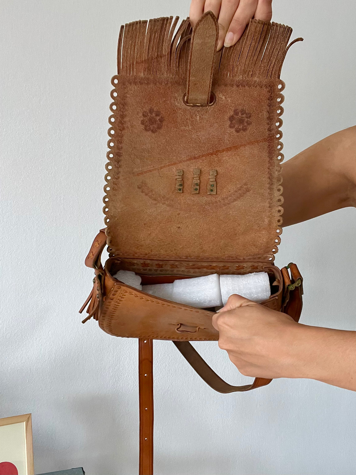 Boho crossbody bag