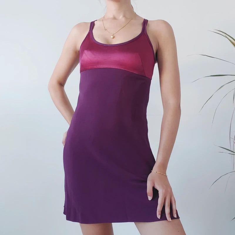 Bazar de Christian lacroix dress magenta purple-Size XS