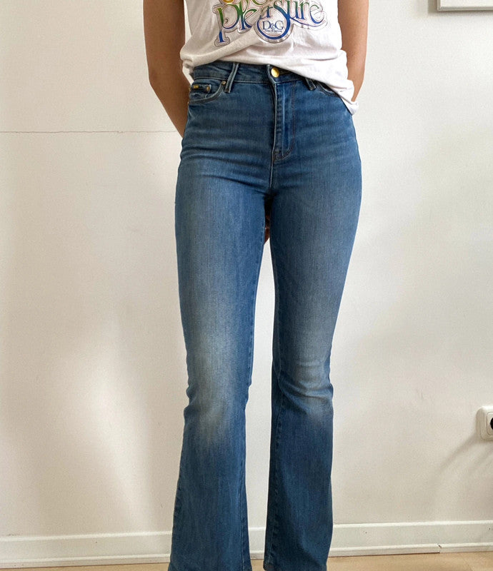 Flare High-Waisted Jeans