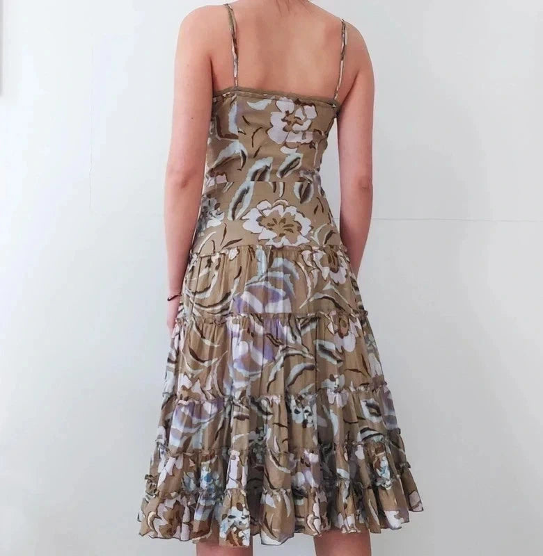 Essentiel Antwerp Floral Midi Dress – Size 36