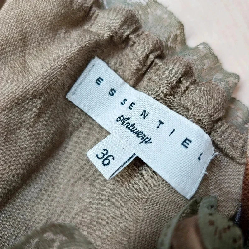 Essentiel Antwerp Floral Midi Dress – Size 36
