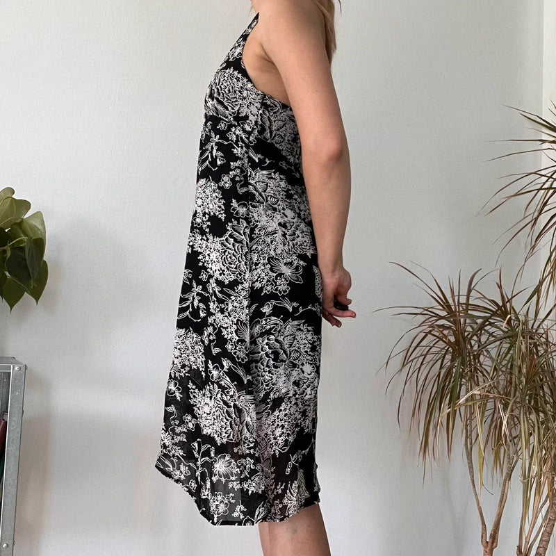 Summer strapless dress size 38 y2k 2000s
