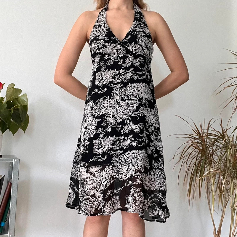 Summer strapless dress size 38 y2k 2000s