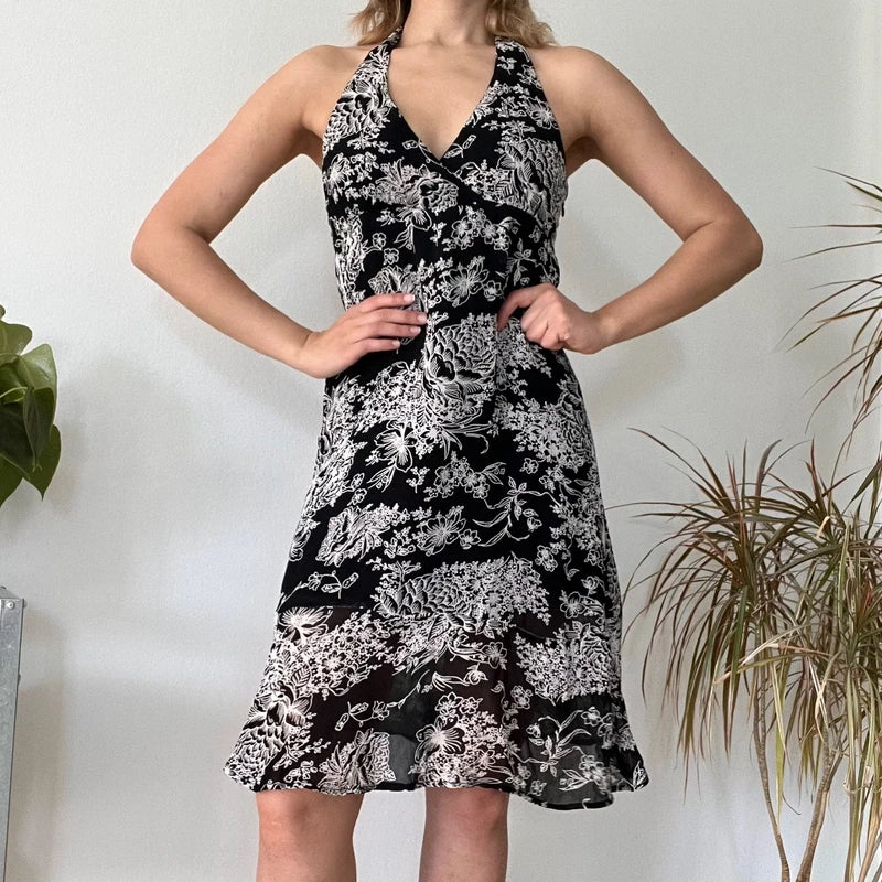 Summer strapless dress size 38 y2k 2000s