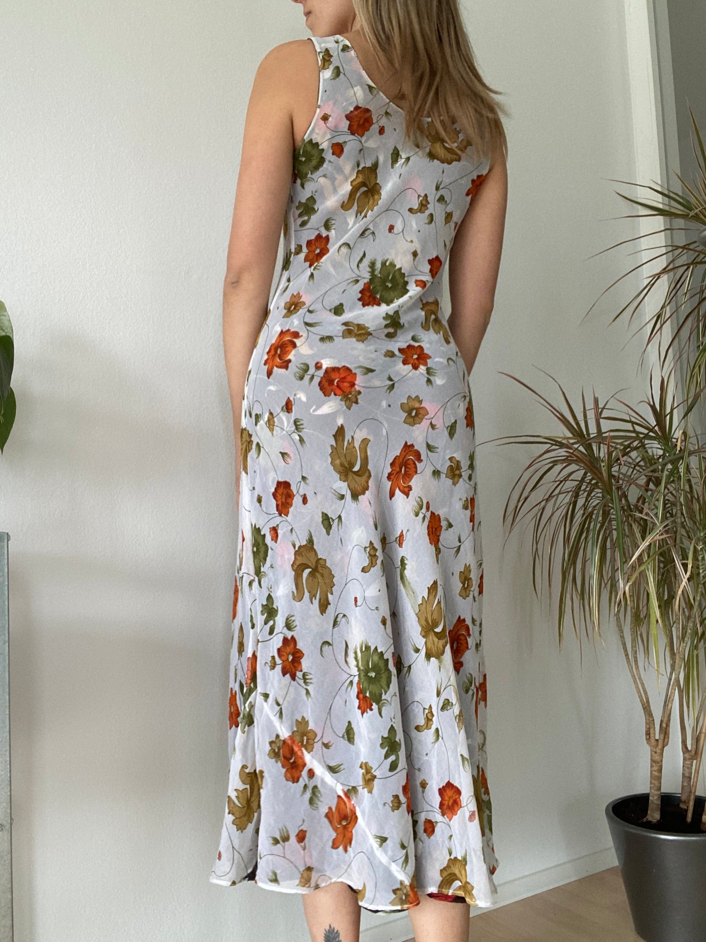 Reversible black and white dress-Size M