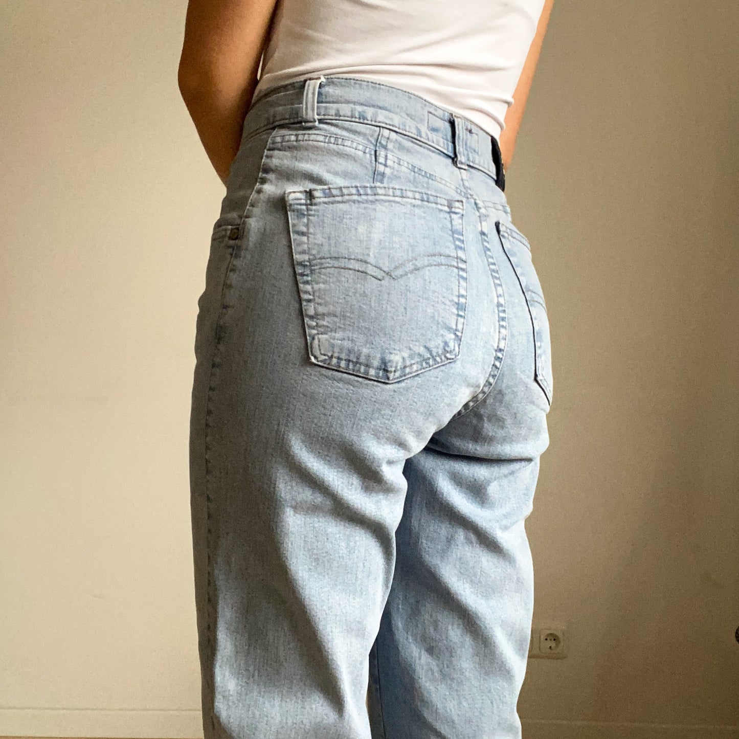 Light wash jeans from the brand pioneer.