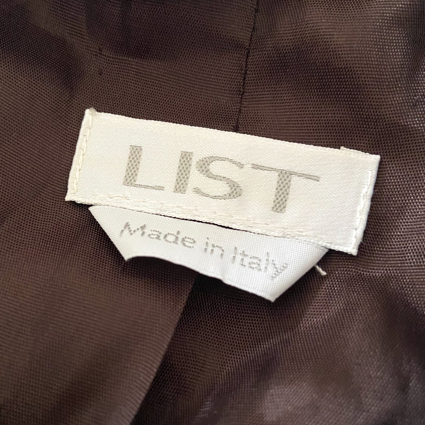 Long Brown blazer made in Italy