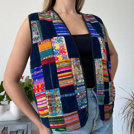 Patchwork vest