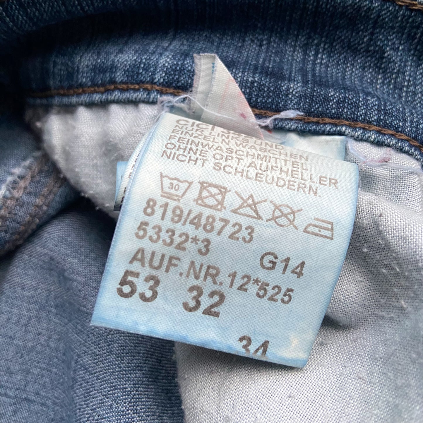 Jeans from angels blue wash size 34