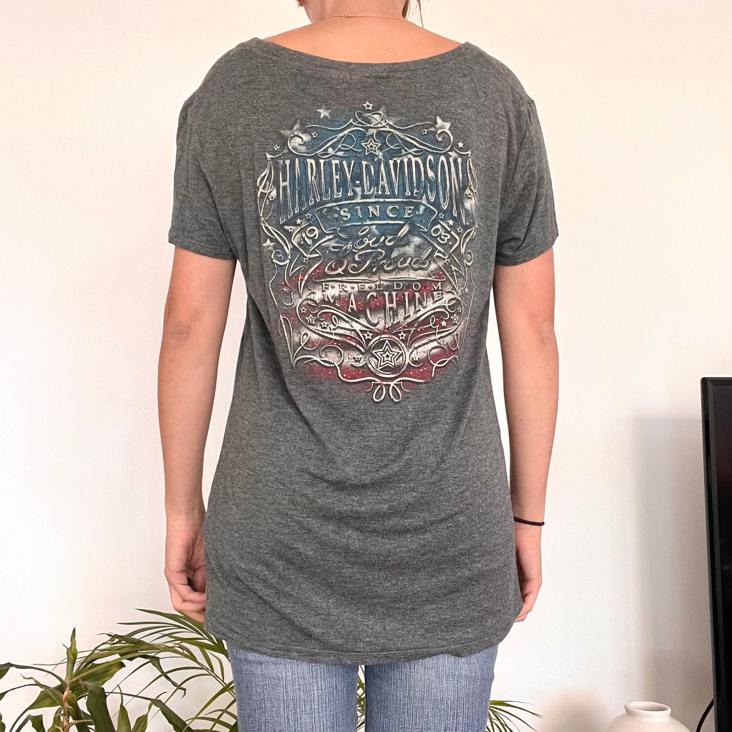 Harley Davidson T-shirt-Size L