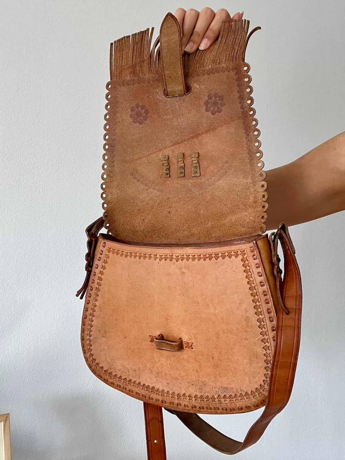 Boho crossbody bag