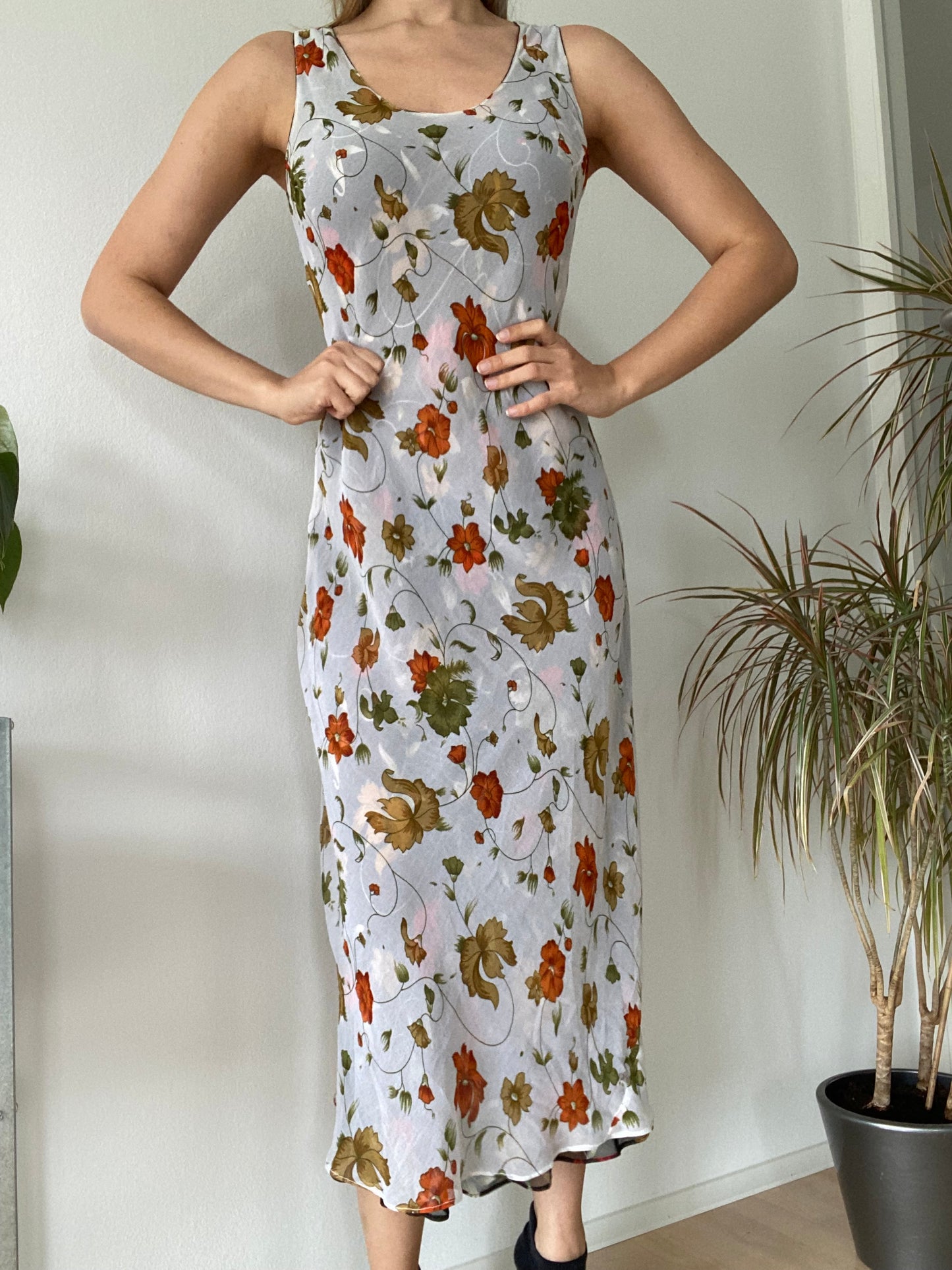 Reversible black and white dress-Size M
