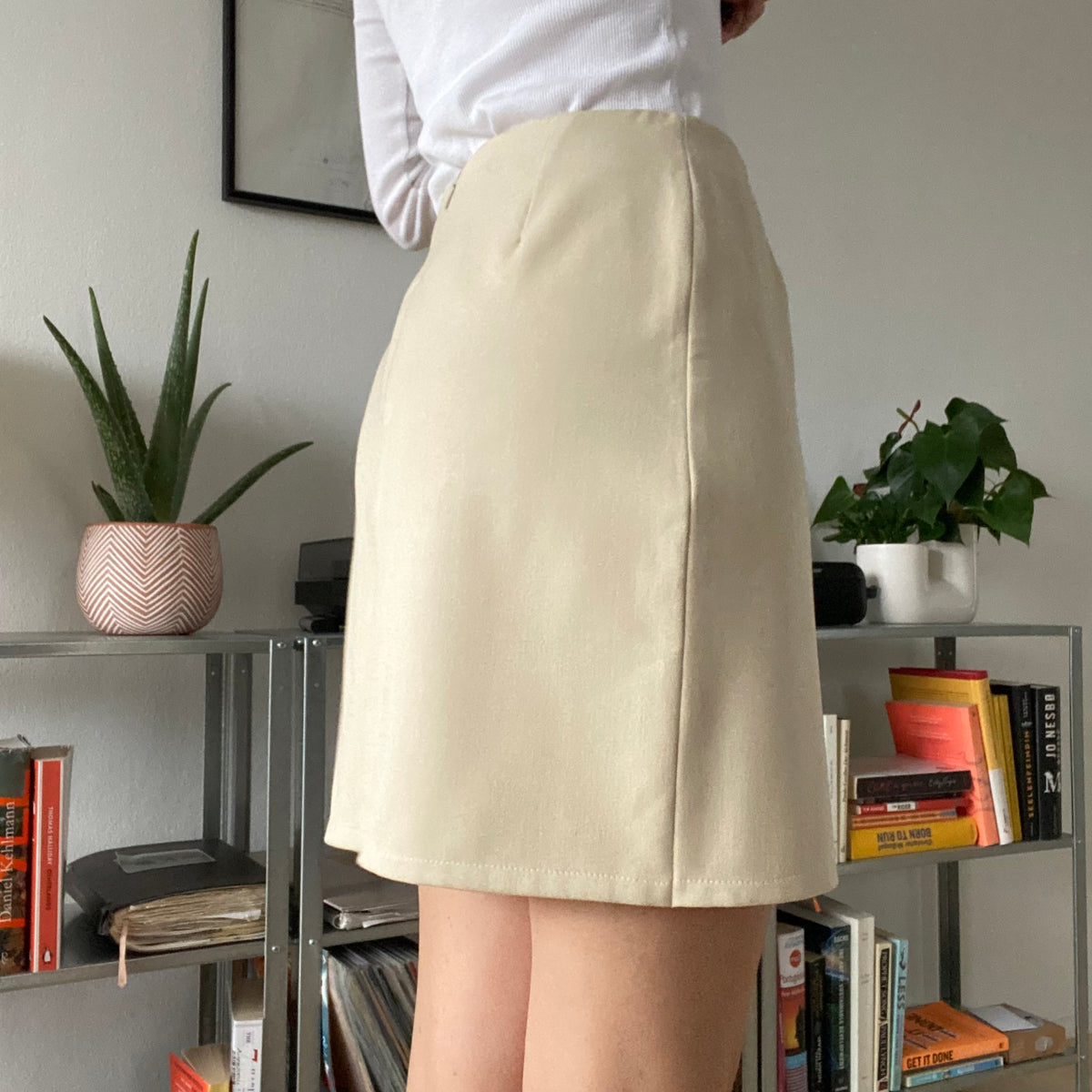 Mini butter yellow pencil skirt Sinéquanone-Size XS