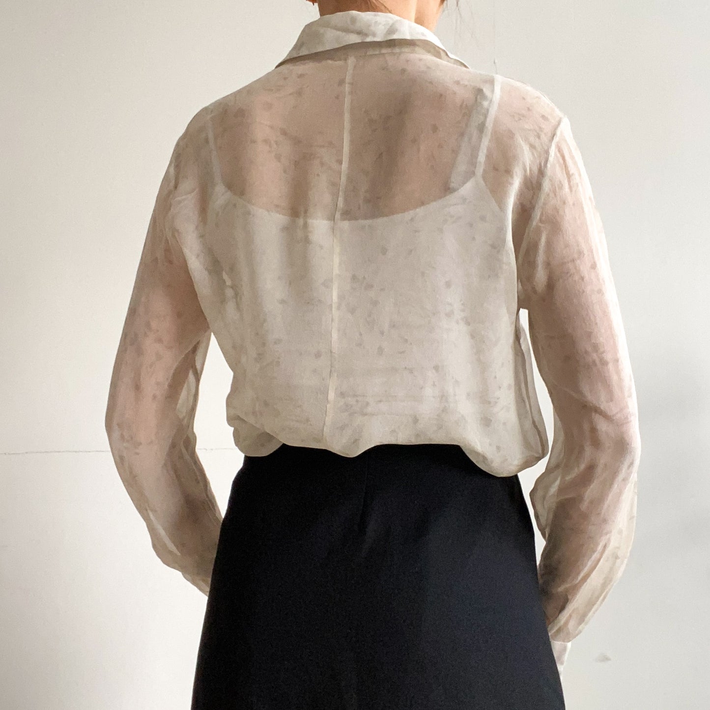 Valentino jeans silk shirt.