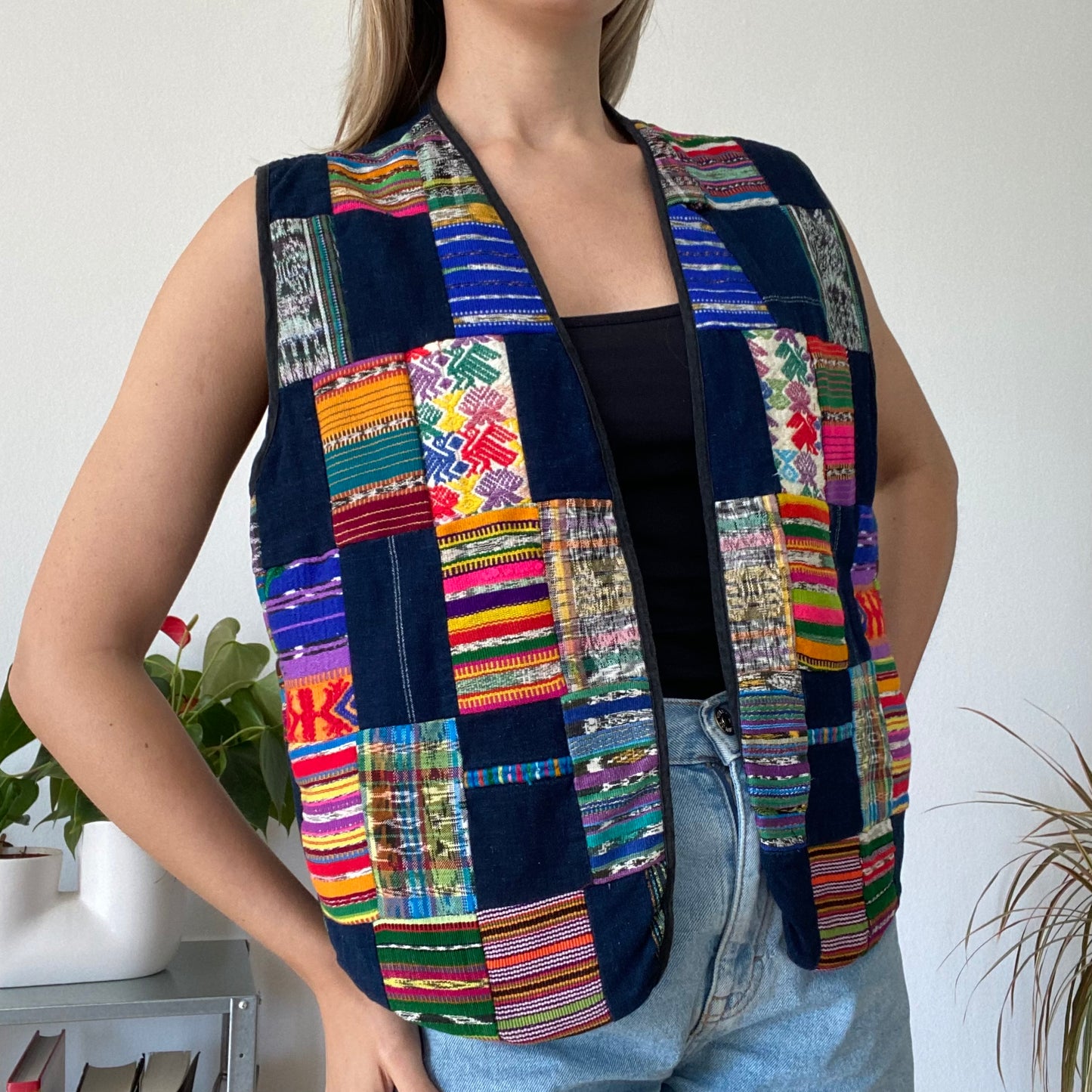 Patchwork vest