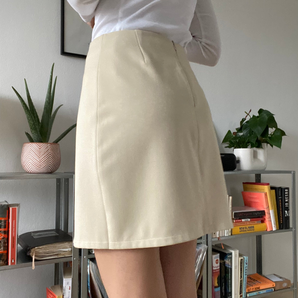 Mini butter yellow pencil skirt Sinéquanone-Size XS