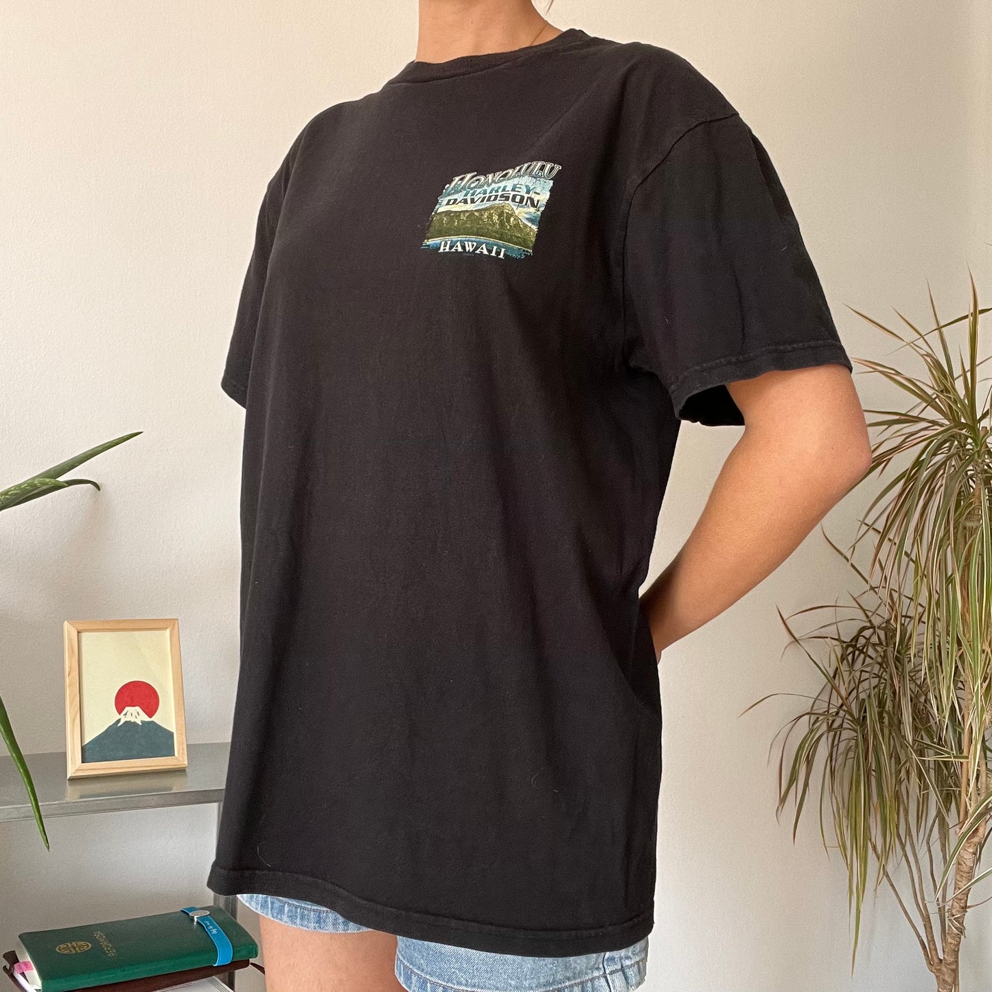 Harley Davidson T-shirt Hawaii Honolulu-Size XL