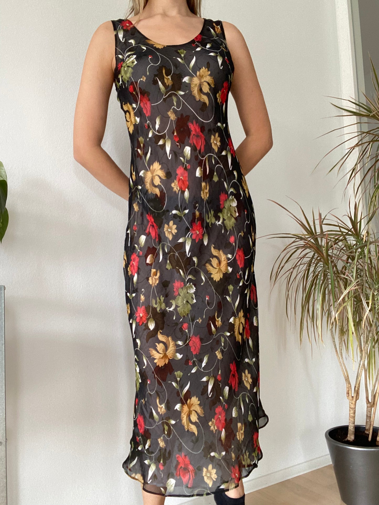 Reversible black and white dress-Size M