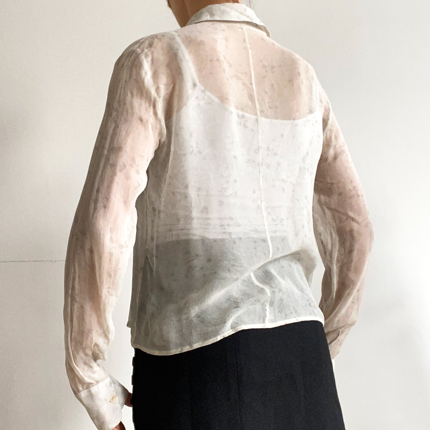 Valentino jeans silk shirt.