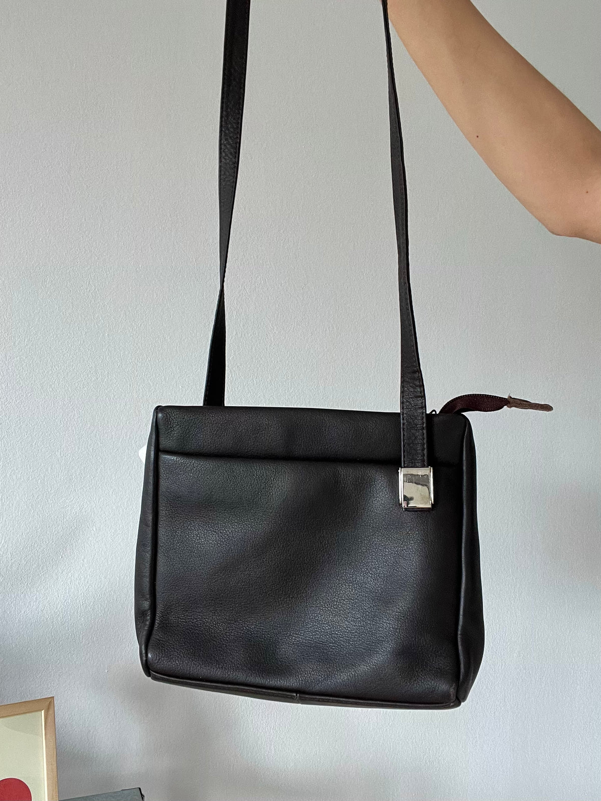 Brown crossbody small bag