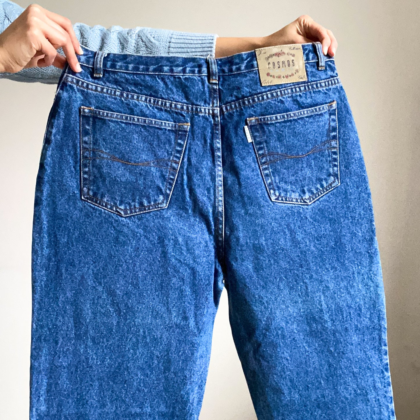 Jeans from Cosmos deep blue wash