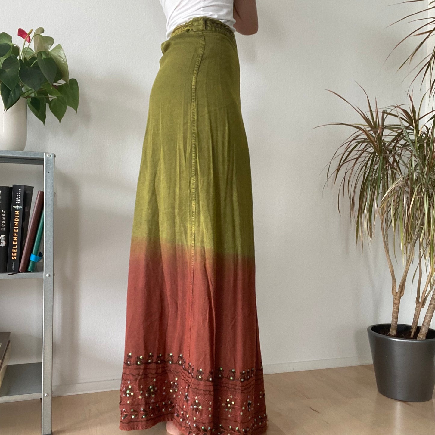 Wrap skirt and top set free size