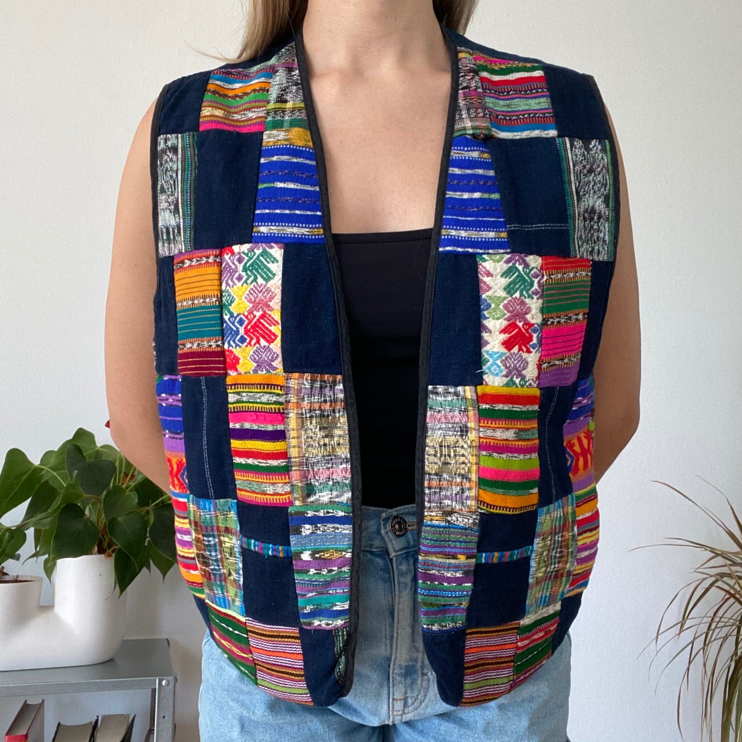Patchwork vest