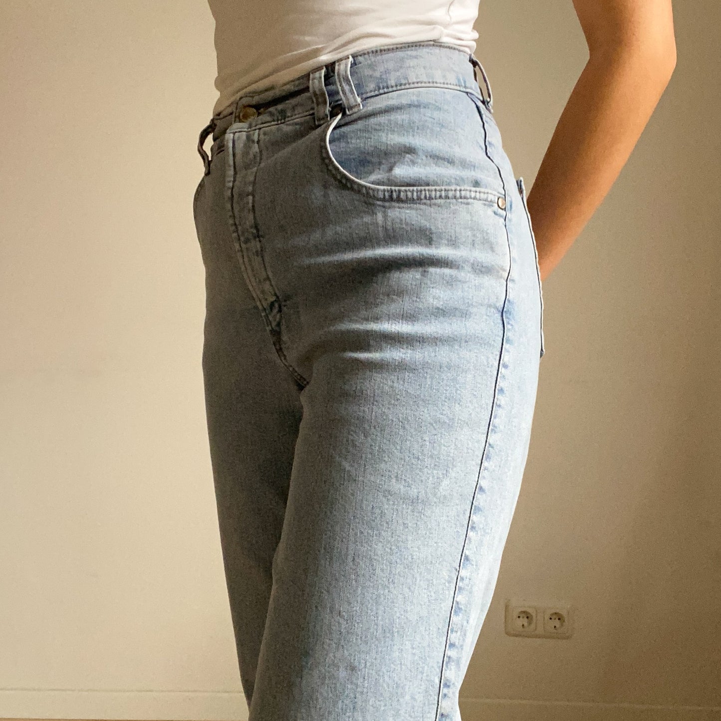 Light wash jeans from the brand pioneer.