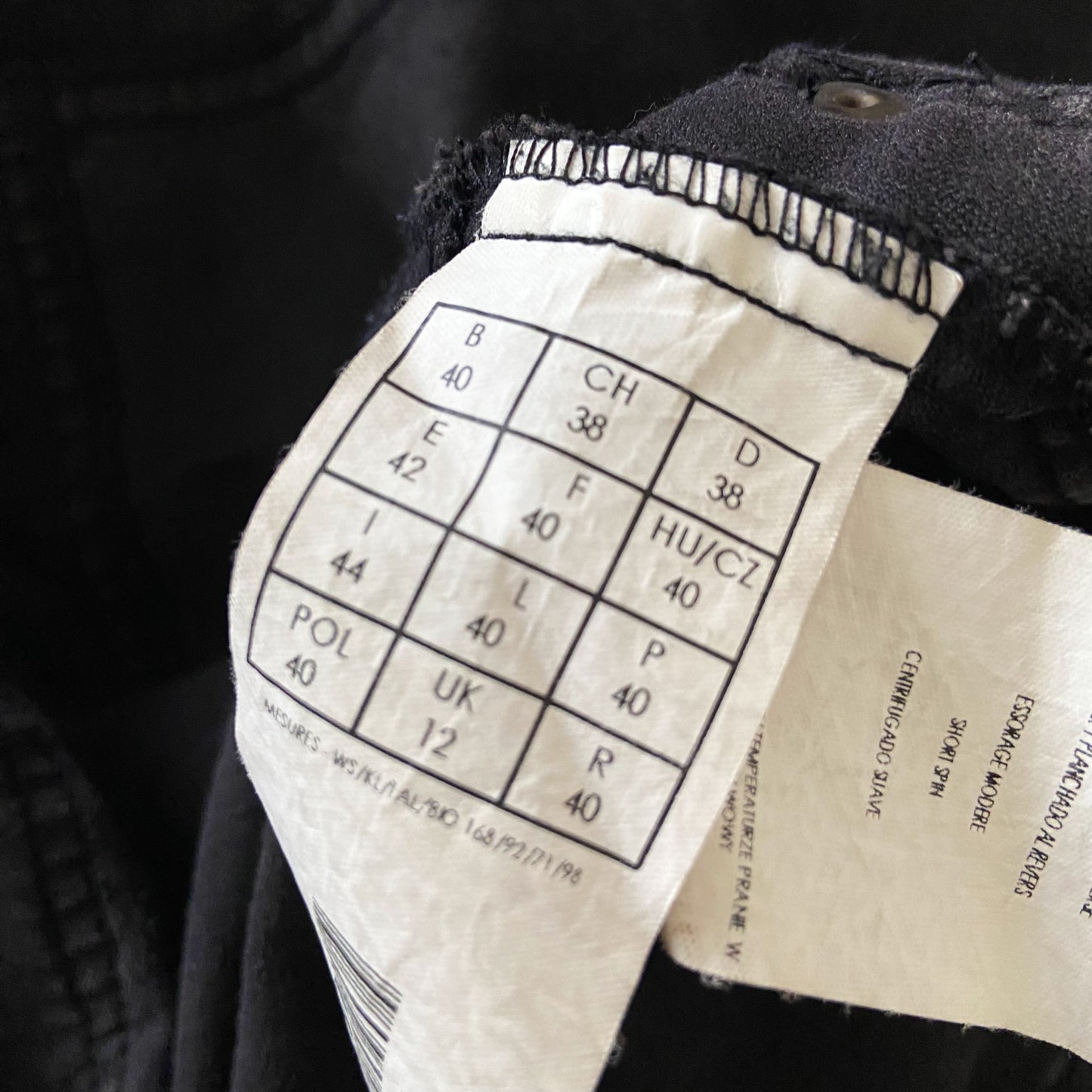 Dark curdoroy jacket