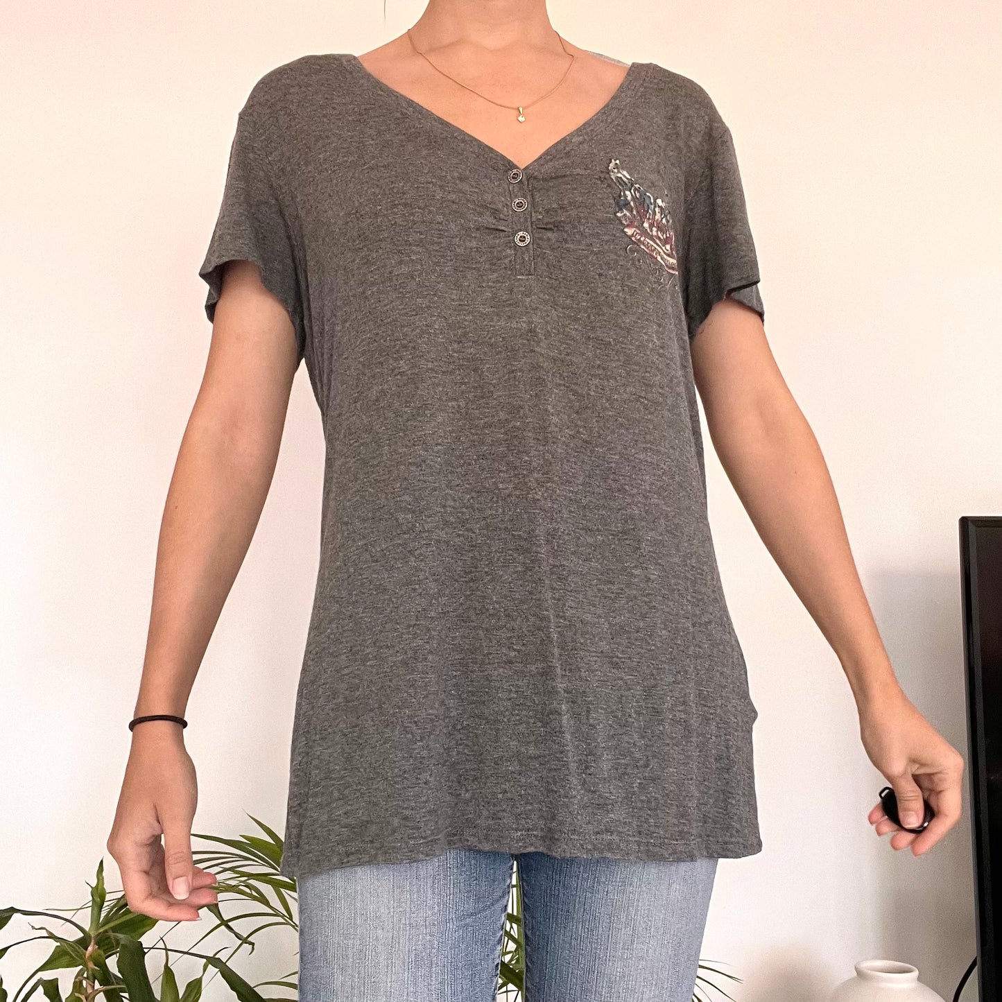 Harley Davidson T-shirt-Size L
