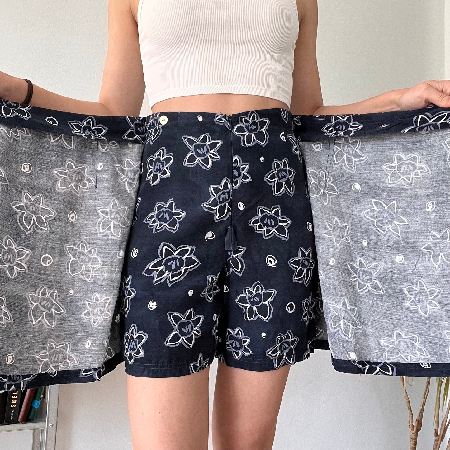Vintage purple skort
