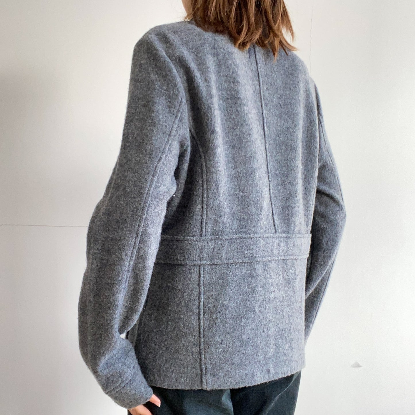 Wool grey jacket