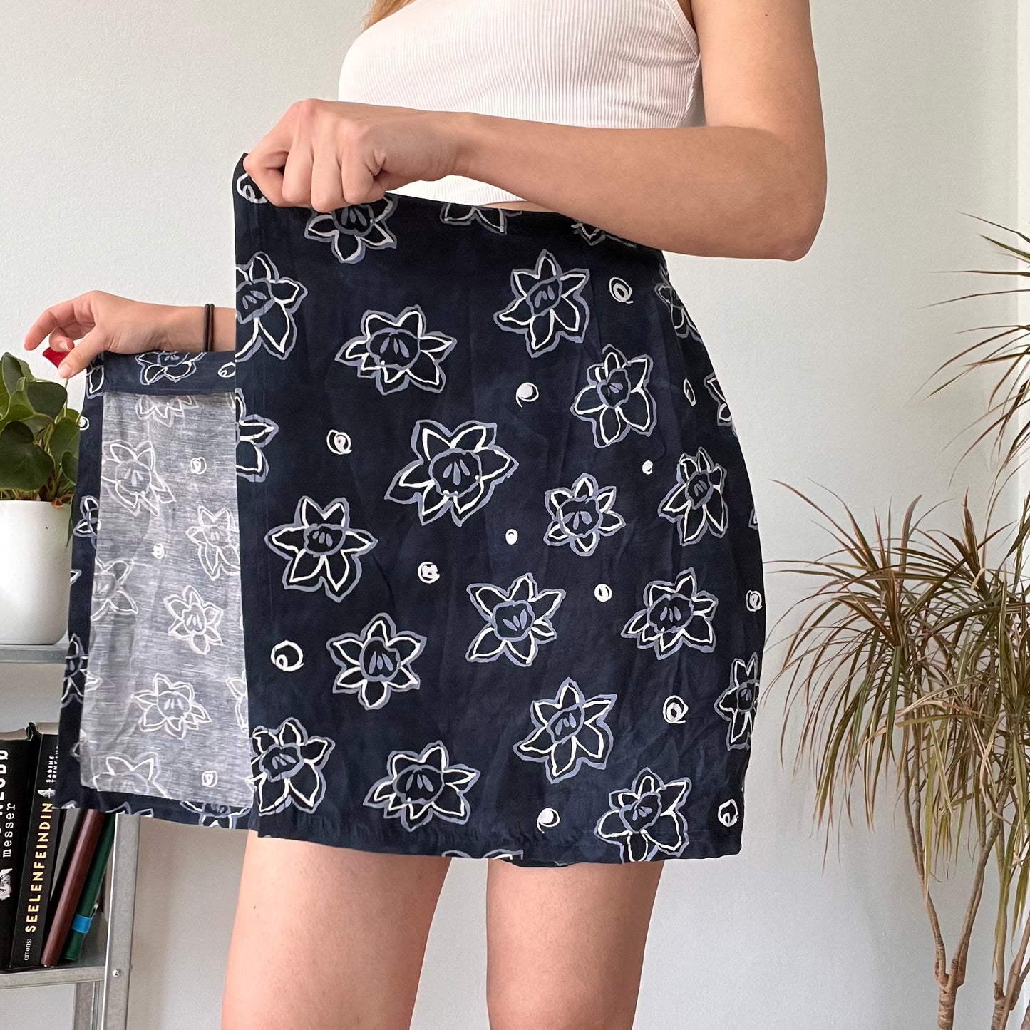 Vintage purple skort