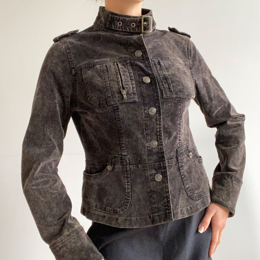 Dark curdoroy jacket