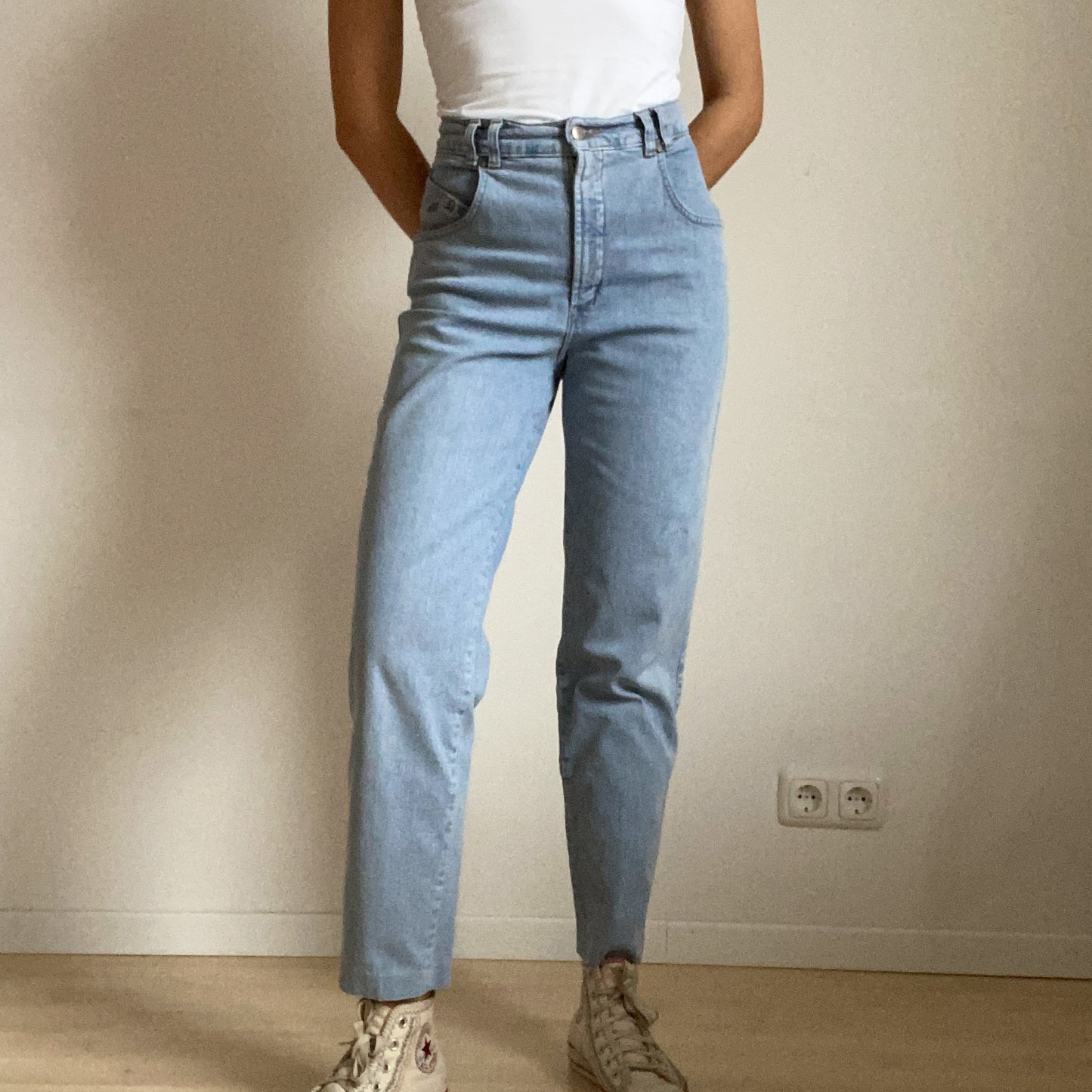 Light wash jeans from the brand pioneer.