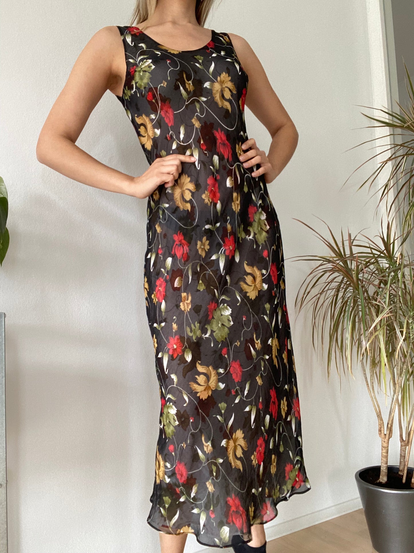 Reversible black and white dress-Size M