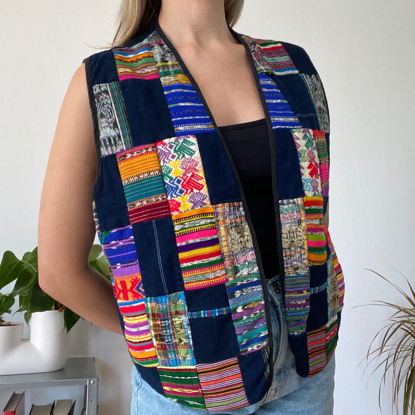 Patchwork vest