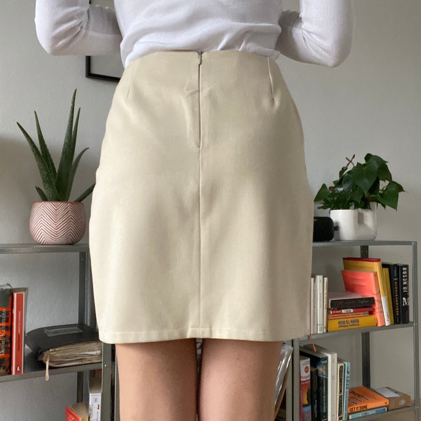 Mini butter yellow pencil skirt Sinéquanone-Size XS